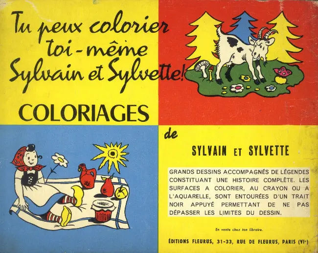 Verso de l'album Sylvain et Sylvette Tome 37 Il faut sauver Moustachu