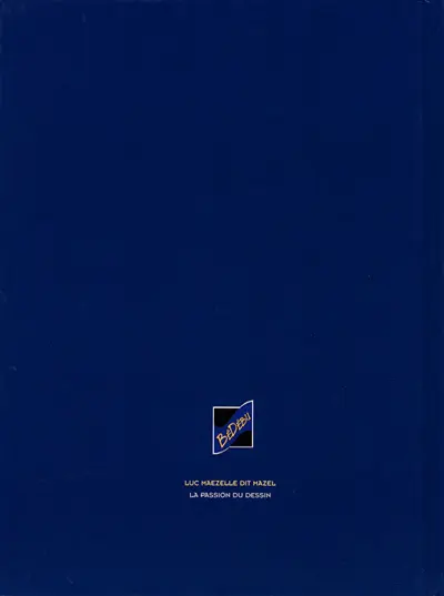 Verso de l'album La passion du dessin