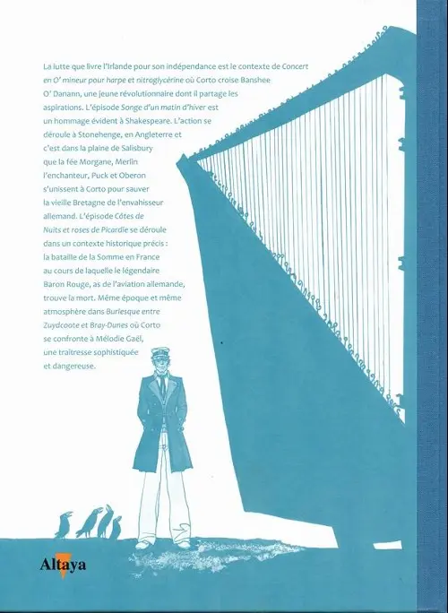 Verso de l'album Tout Pratt Tome 7 Corto Maltese - Les Celtiques
