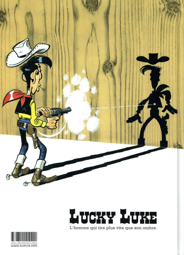 Verso de l'album Lucky Luke Tome 2 Rodéo