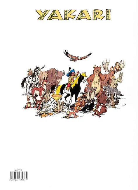 Verso de l'album Yakari Tome 31 Yakari et les appaloosas
