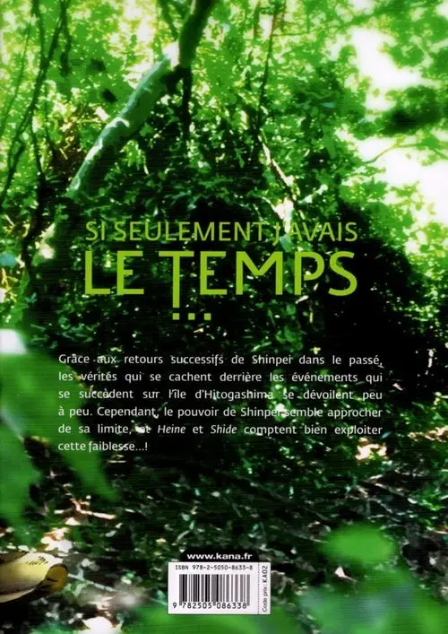 Verso de l'album Time Shadows 8