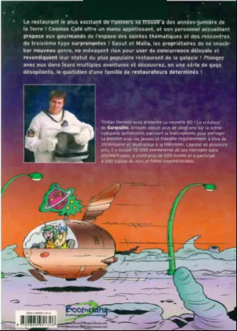 Verso de l'album Cosmos Café Tome 1 Spatial du jour