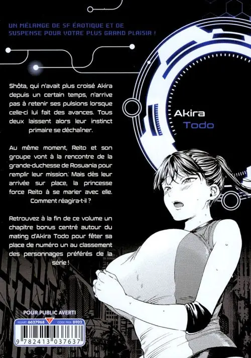 Verso de l'album World's End Harem 10