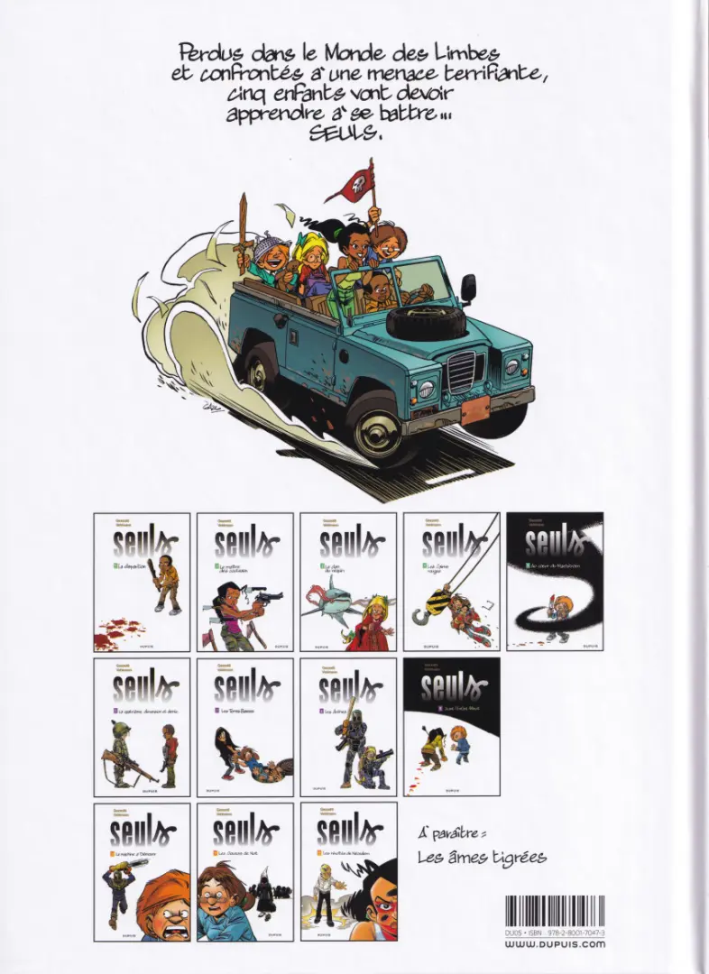 Verso de l'album Seuls Tome 11 Les Cloueurs de Nuit