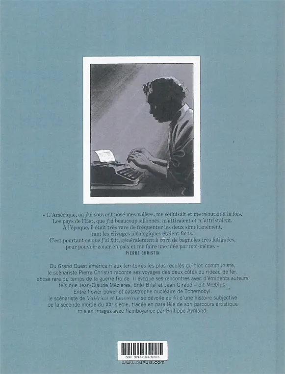 Verso de l'album Est-Ouest