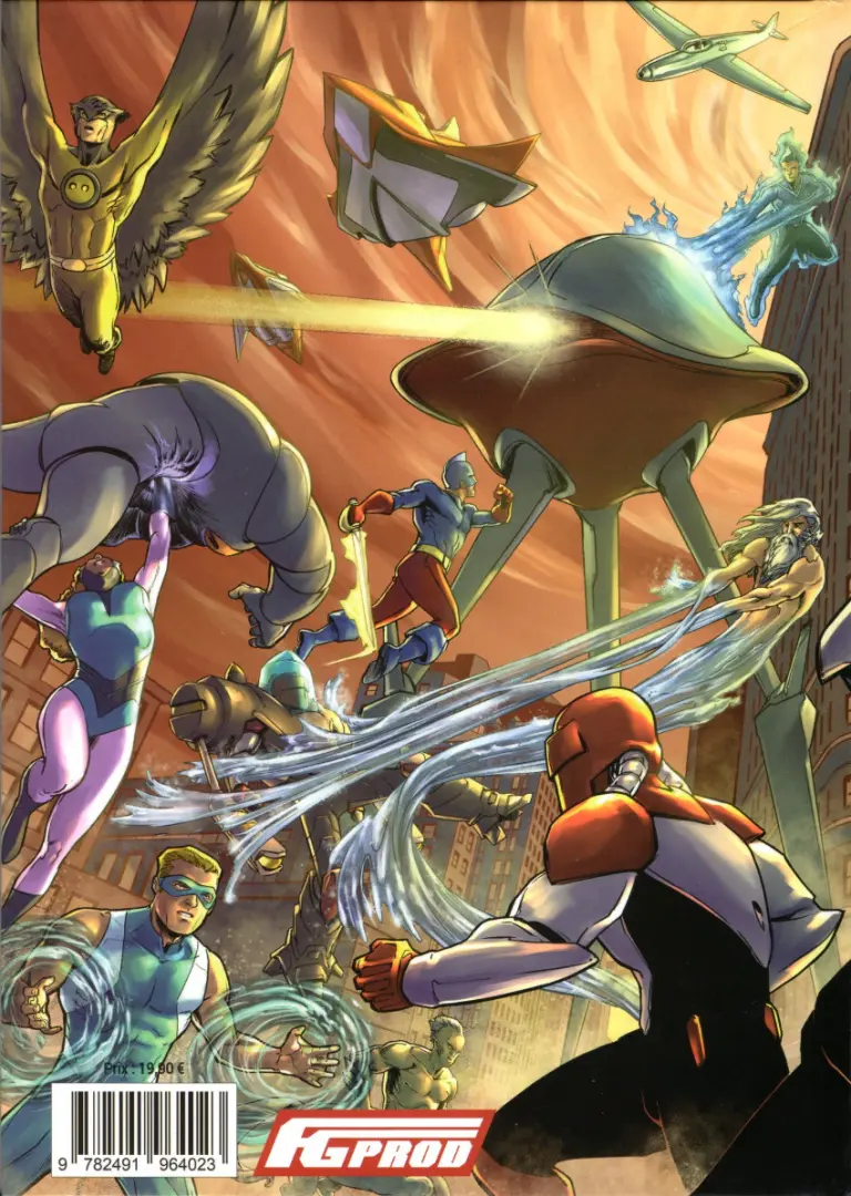 Verso de l'album Centaur Chronicles 4 Le Dénouement
