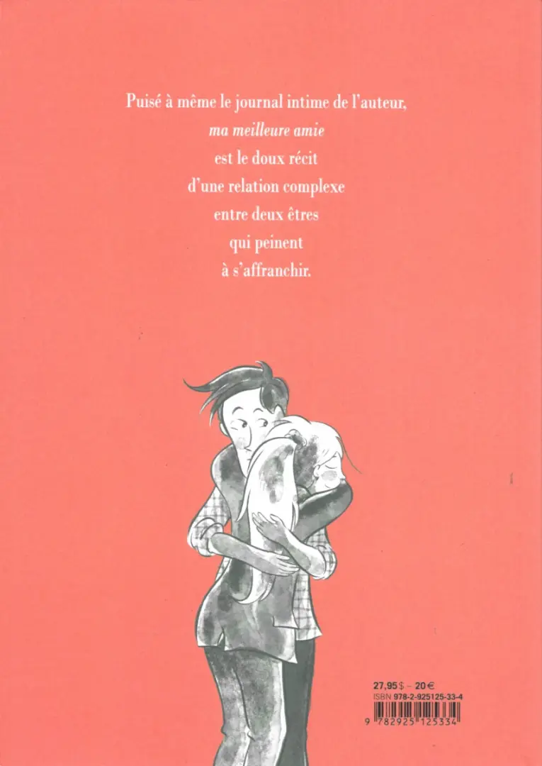 Verso de l'album Ma meilleure amie