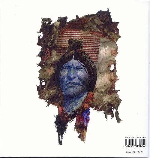 Verso de l'album Un peu plus à l'ouest