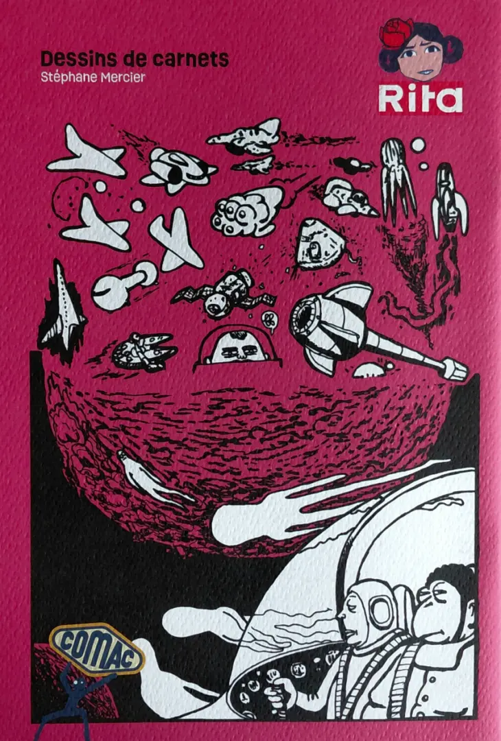 Verso de l'album Dessins de carnets