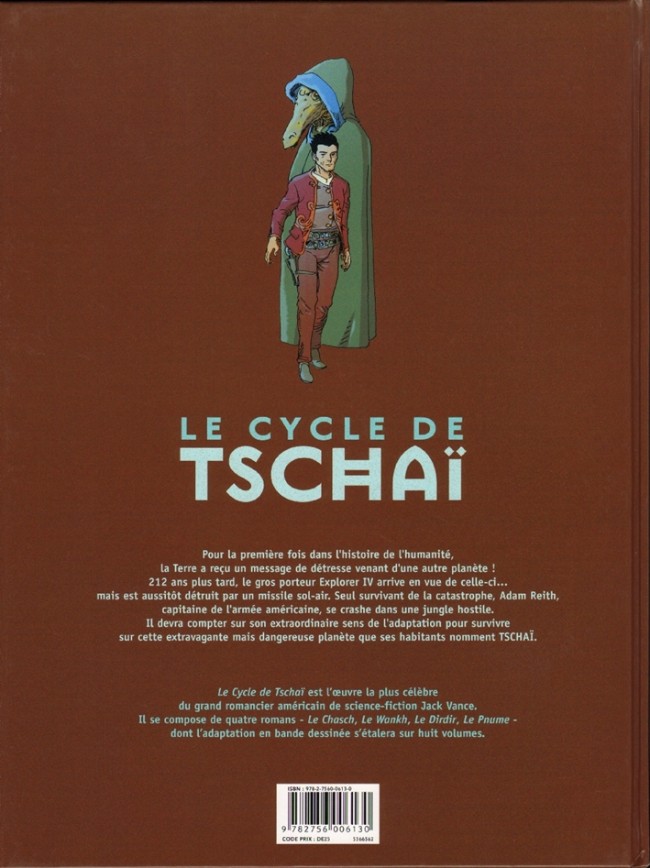 Verso de l'album Le Cycle de Tschaï Tome 8 Le Pnume - volume II