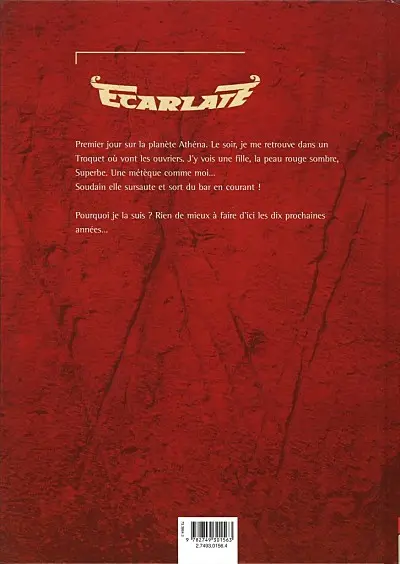 Verso de l'album Écarlate Tome 1 Fun-House