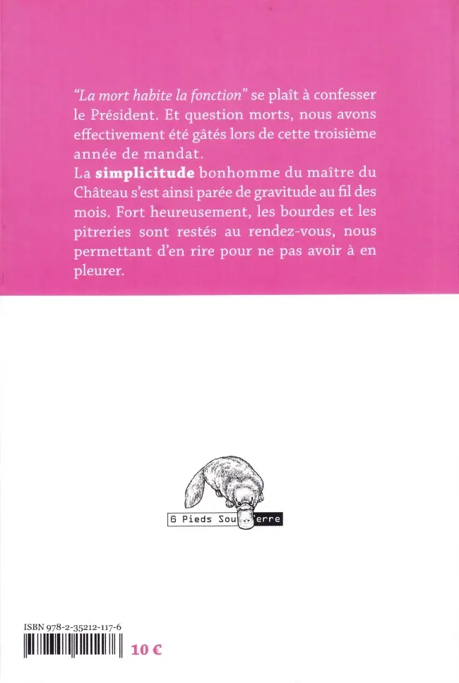 Verso de l'album En toute simplicitude - Chroniques Franco-Hollandaises An III