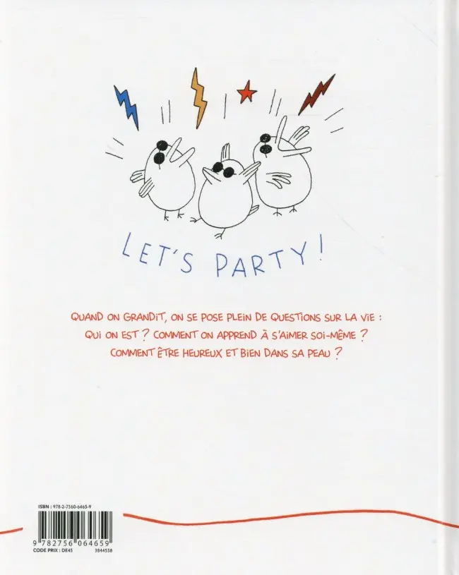 Verso de l'album Le Guide du Supermoi !