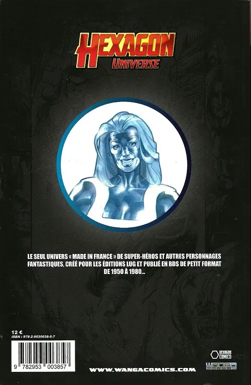Verso de l'album Hexagon universe Tome 1 Strangers / Lagrid