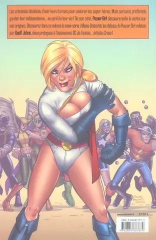 Verso de l'album Infinite Crisis Tome 2 Prélude (2)