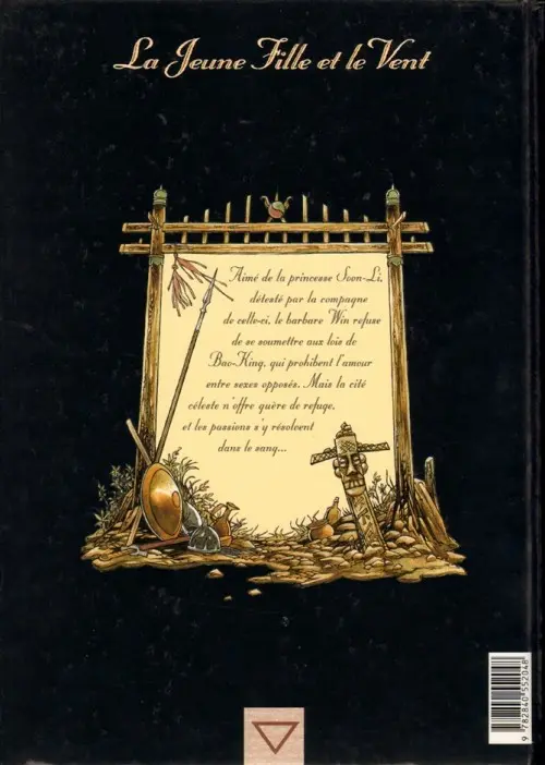 Verso de l'album La Jeune Fille et le Vent Tome 2 Win