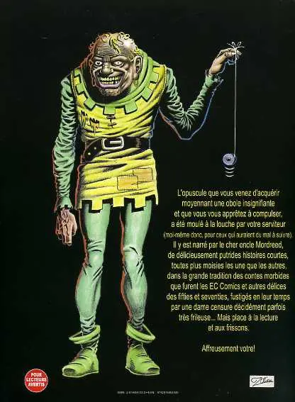 Verso de l'album Affreusement vôtre ! Tome 1 Recueil d'histoires méchantes