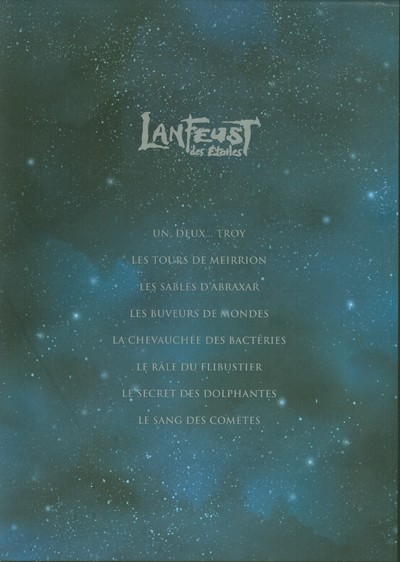 Verso de l'album Lanfeust des Étoiles