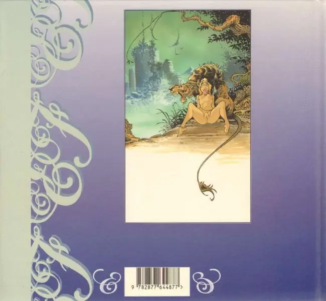 Verso de l'album Erotic Fantasy