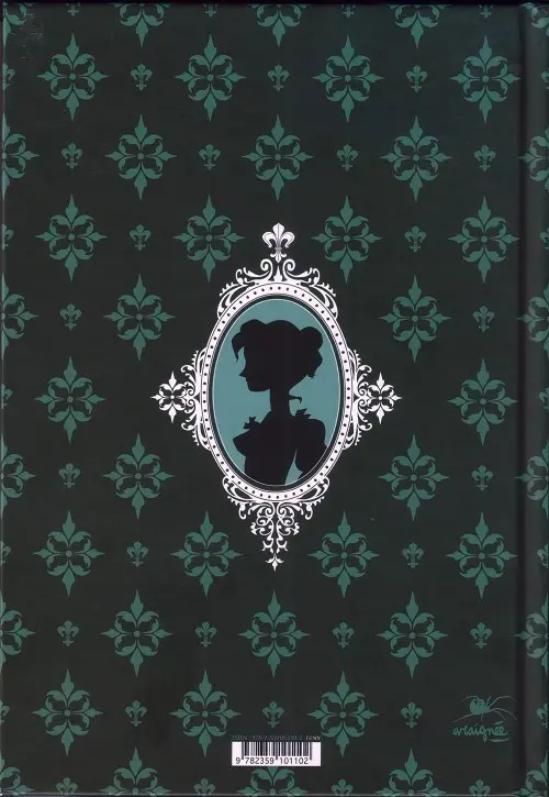 Verso de l'album Milady de Winter Tome 1