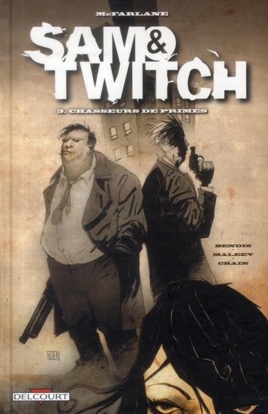 Couverture de l'album Sam and Twitch / Sam & Twitch Delcourt Tome 3 Chasseurs de primes