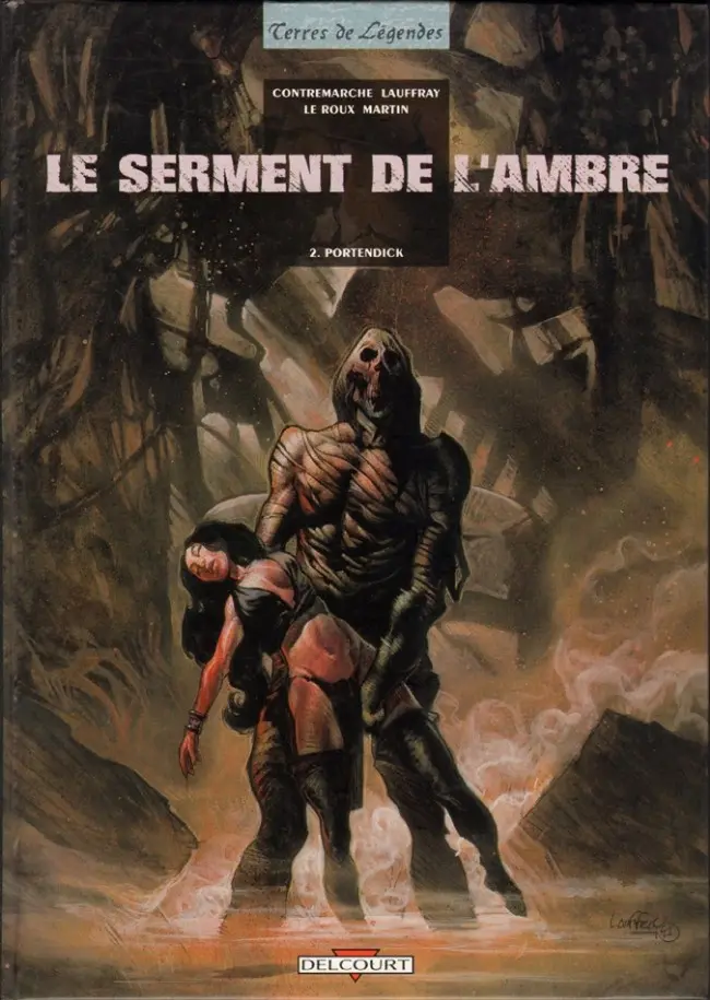 Couverture de l'album Le serment de l'Ambre Tome 2 Portendick
