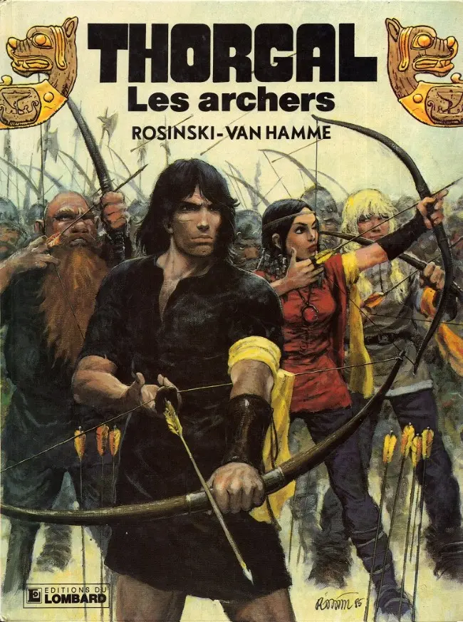 Couverture de l'album Thorgal Tome 9 Les archers