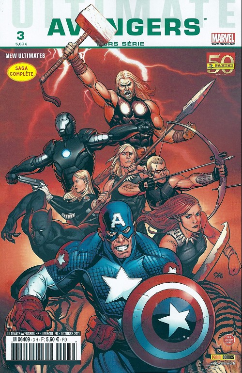 Couverture de l'album Ultimate Avengers Tome 3 Nouveaux ultimates