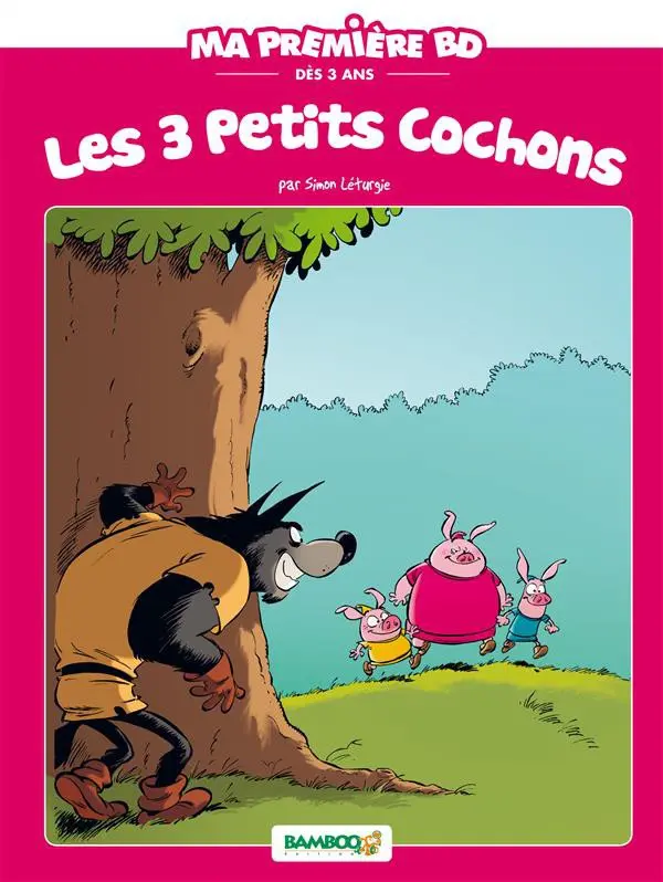 Couverture de l'album Les 3 petits cochons
