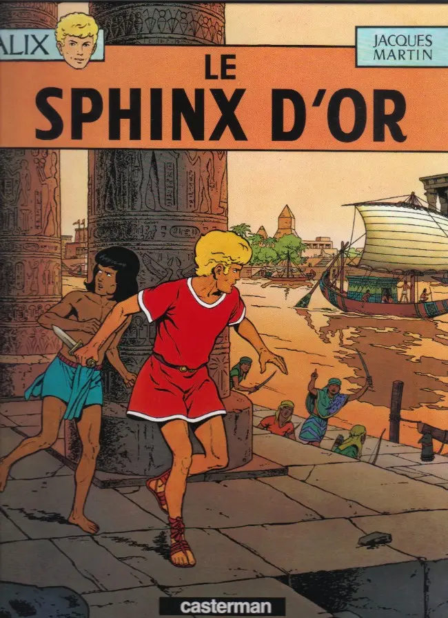 Couverture de l'album Alix Tome 2 Le Sphinx d'or