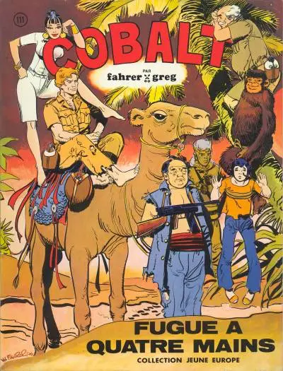 Couverture de l'album Cobalt Tome 1 Fugue à quatre mains