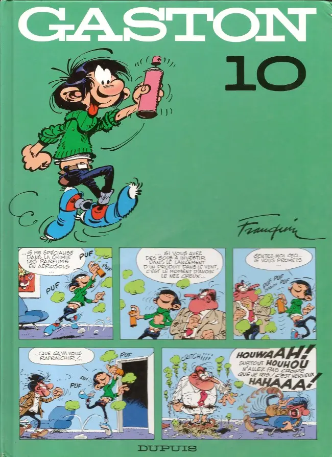 Couverture de l'album Gaston Tome 10 Édition spéciale 40e anniversaire