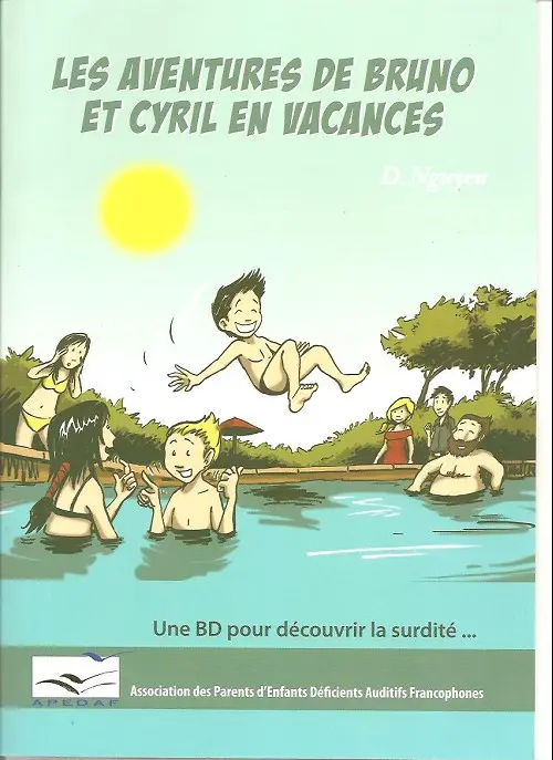 Couverture de l'album Les aventures de Bruno et Cyril en vacances
