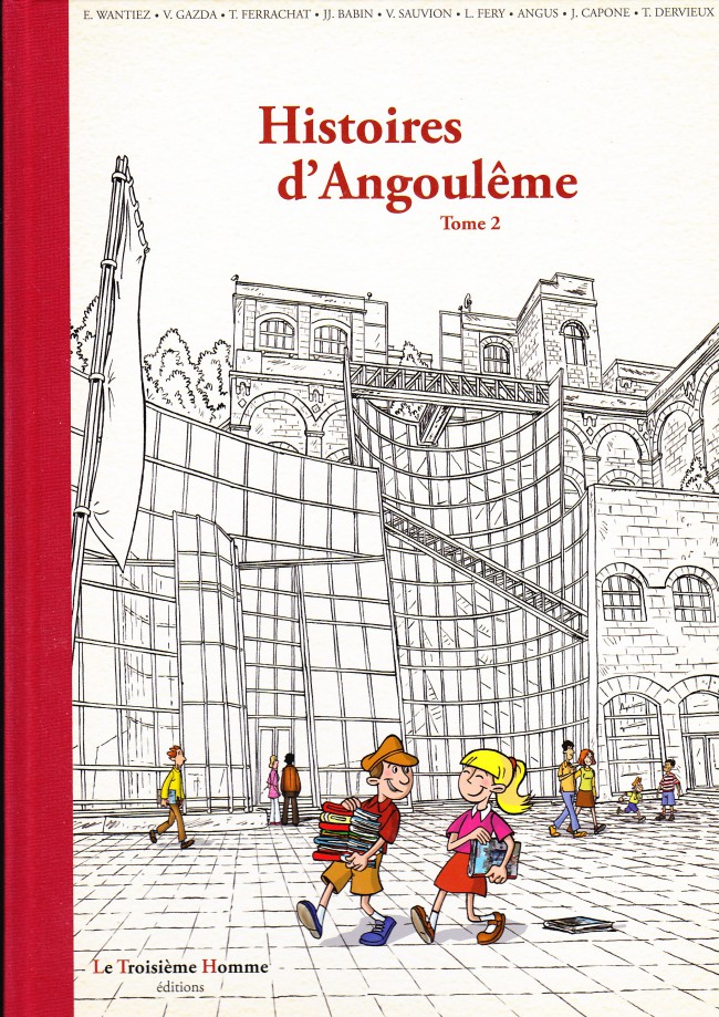 Couverture de l'album Histoires de... Tome 3 Histoires d'Angoulême - Tome 2