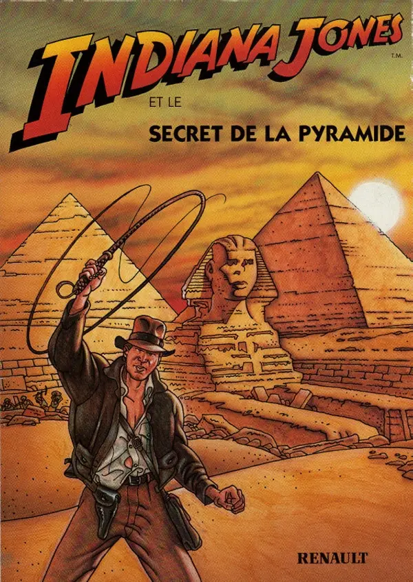 Couverture de l'album Indiana Jones Tome 1 Indiana Jones et le secret de la pyramide