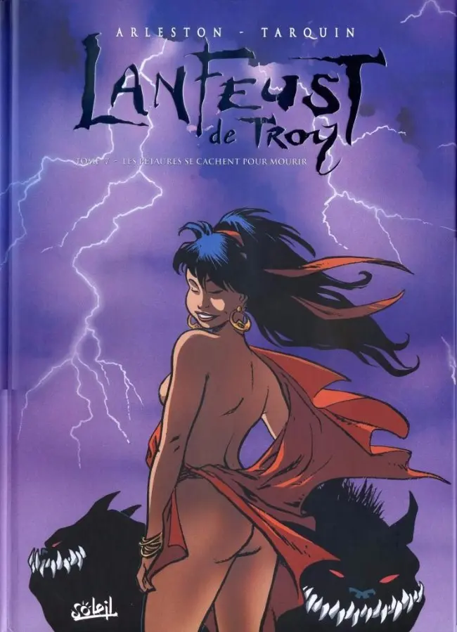 Couverture de l'album Lanfeust de Troy Tome 7 Les pétaures se cachent pour mourir