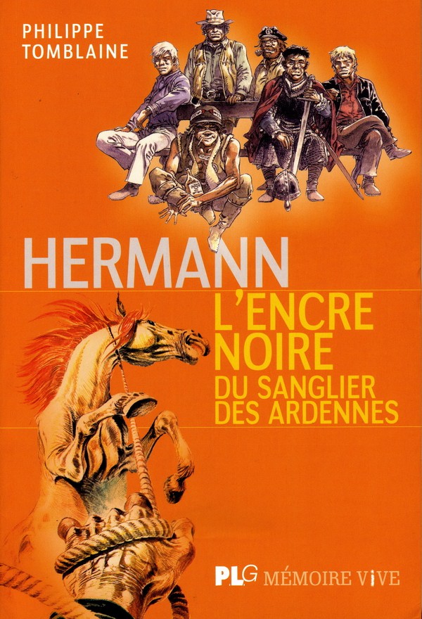 Couverture de l'album Hermann - L'encre noire du Sanglier des Ardennes