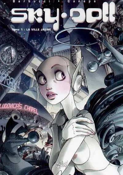 Couverture de l'album Sky-Doll Tome 1 La ville jaune