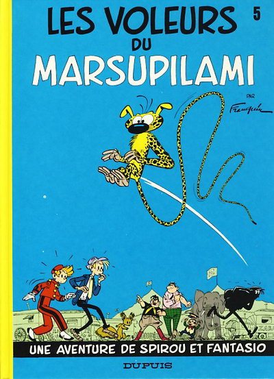Couverture de l'album Spirou et Fantasio Tome 5 Les voleurs du Marsupilami