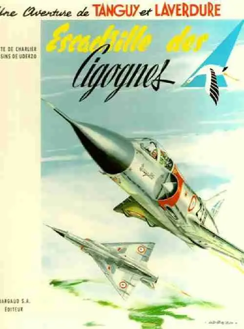 Couverture de l'album Tanguy et Laverdure Tome 4 Escadrille des cigognes