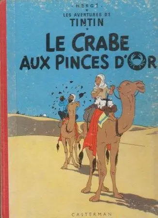 Couverture de l'album Tintin Tome 9 Le crabe aux pinces d'or
