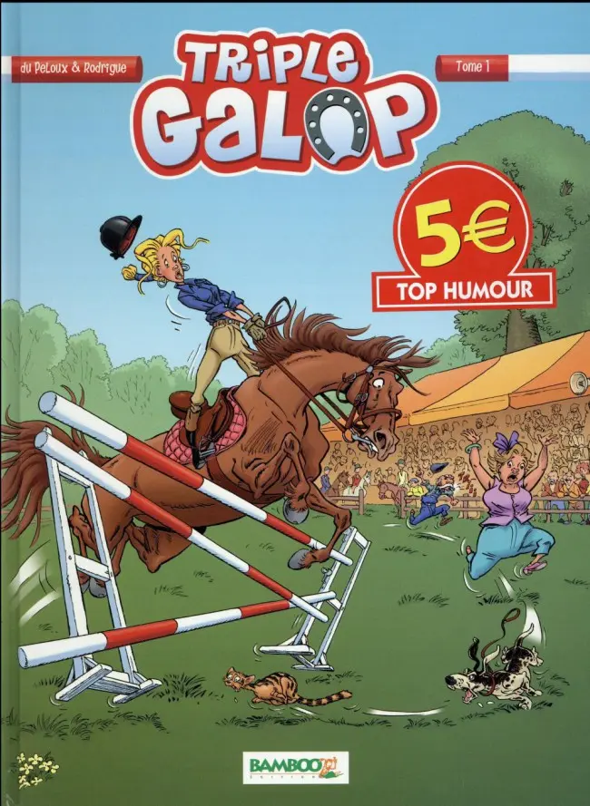 Couverture de l'album Triple galop Tome 1