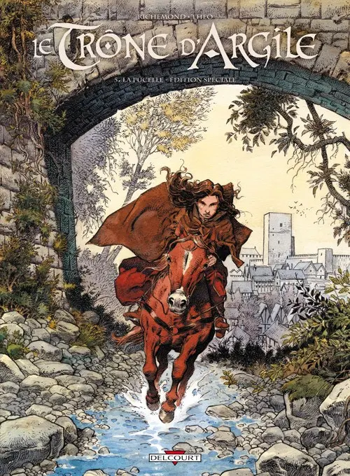 Couverture de l'album Le Trône d'Argile Tome 5 La pucelle