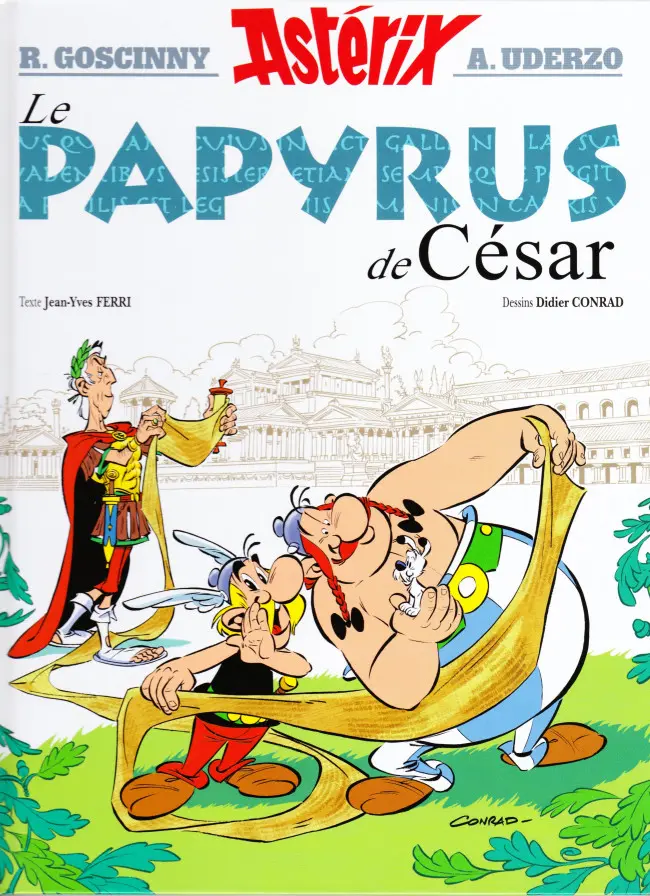 Couverture de l'album Astérix Tome 36 Le papyrus de César
