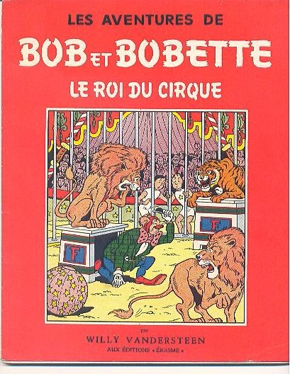 Couverture de l'album Bob et Bobette Tome 14 Le roi du cirque