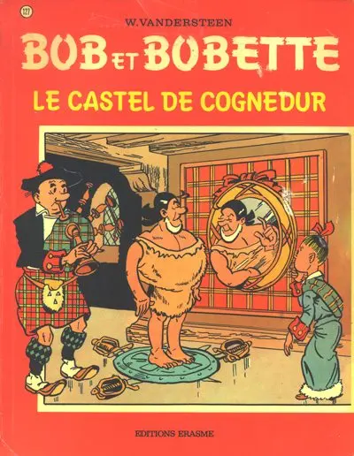 Couverture de l'album Bob et Bobette Tome 127 Le Castel de Cognedur