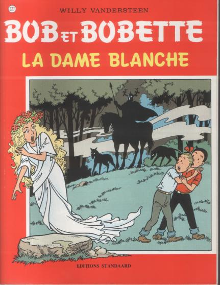 Couverture de l'album Bob et Bobette Tome 227 La Dame Blanche