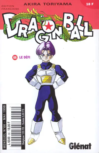 Couverture de l'album Dragon Ball Tome 66 Le défi