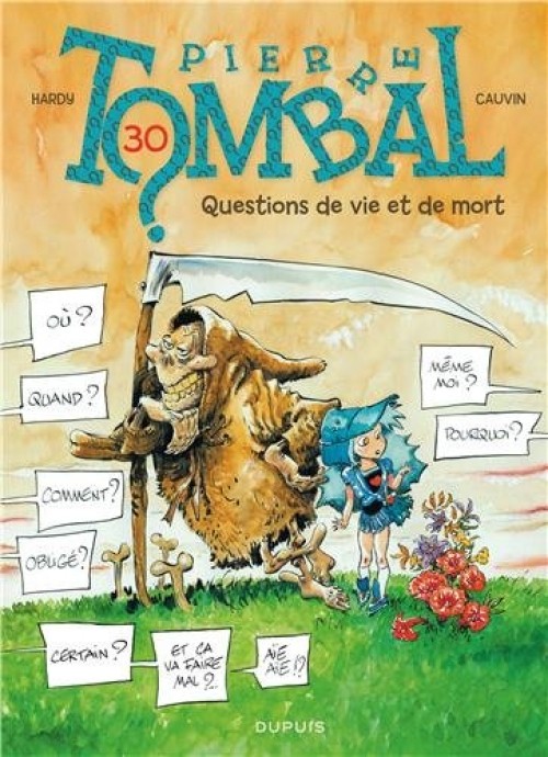 Couverture de l'album Pierre Tombal Tome 30 Questions de vie et de mort